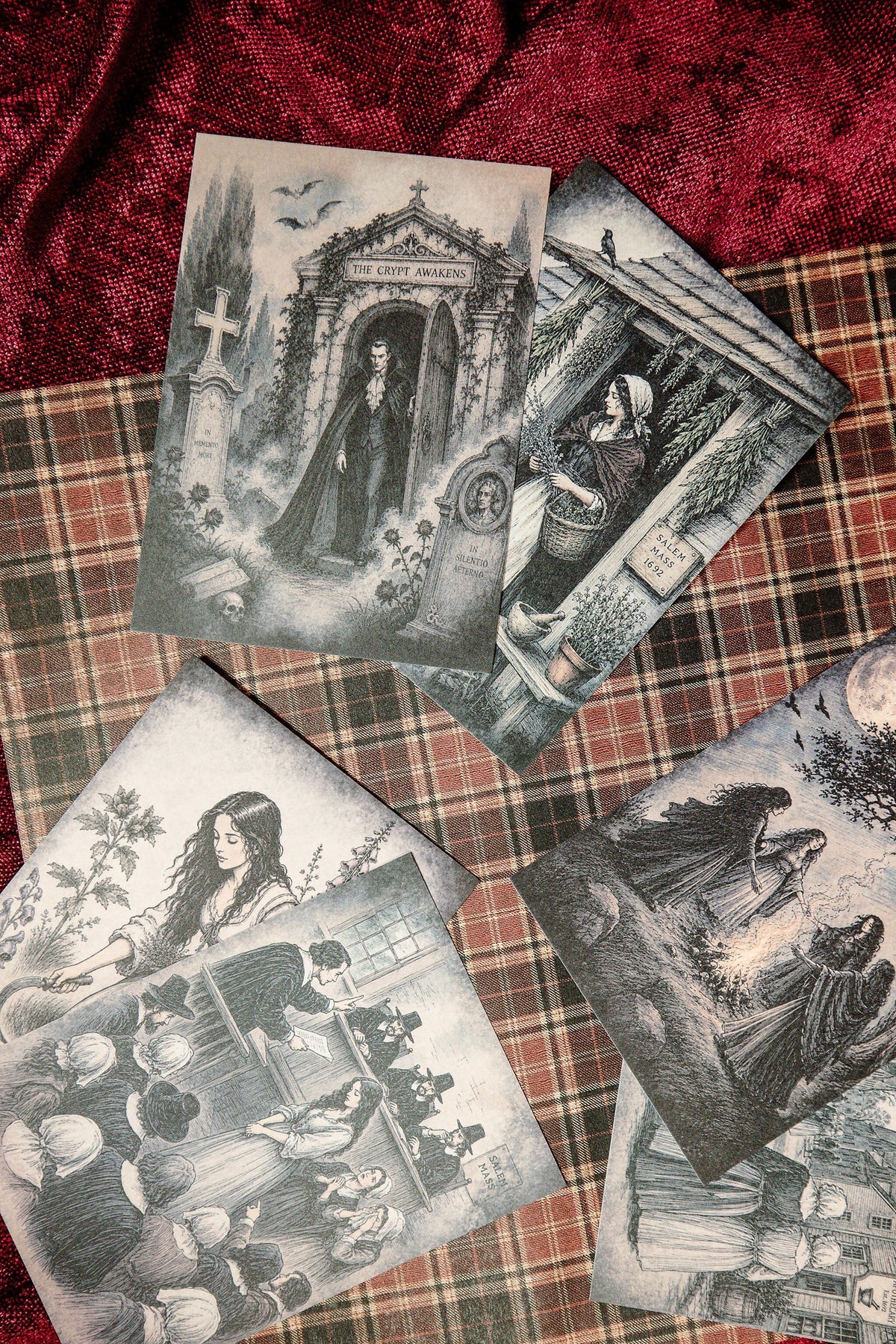 Gothic Lithographs Paper Set - detail 11