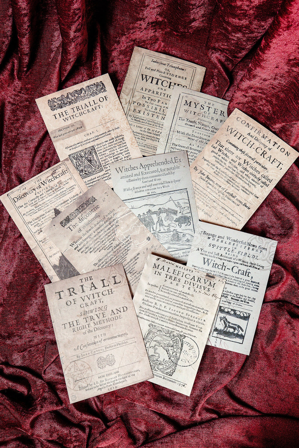 Witch Hunt Paper Set