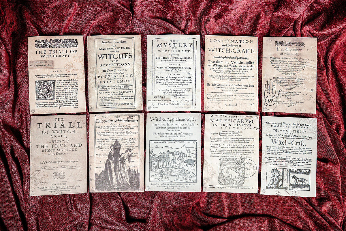 Witch Hunt Paper Set - detail 2