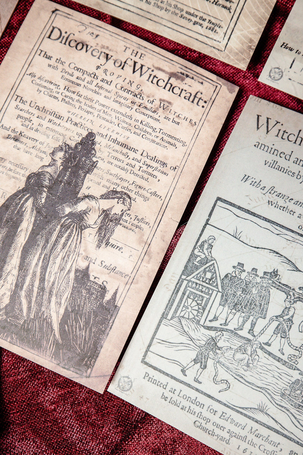 Witch Hunt Paper Set - detail 5