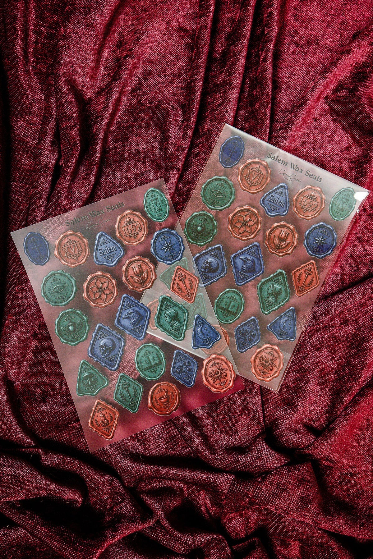 Salem Seals Sticker Sheet
