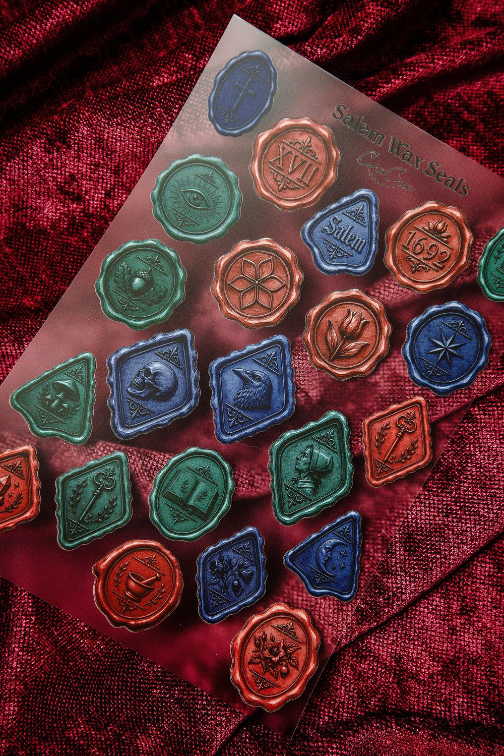 Salem Seals Sticker Sheet - detail 2