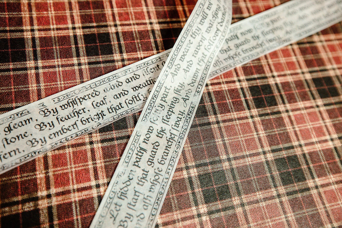 Spell Washi Tape - detail 2