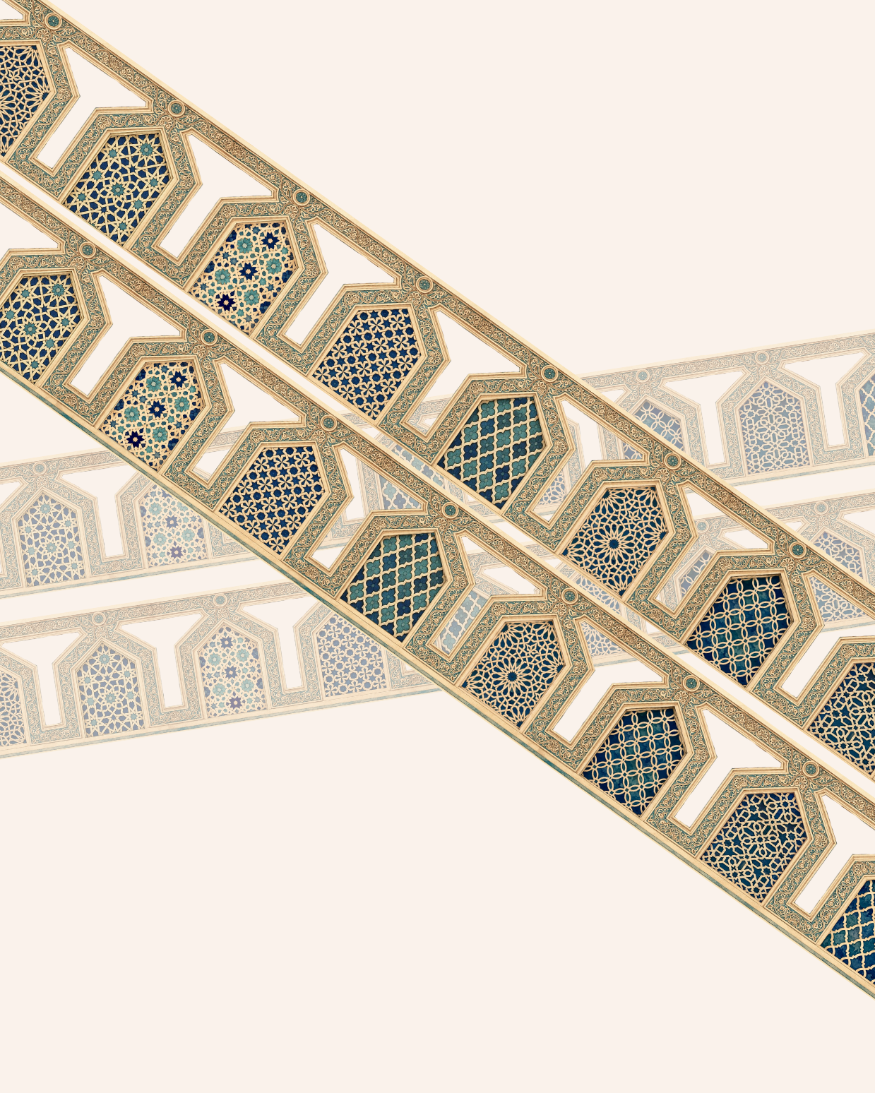 Silk Road Windows Cutout Tape