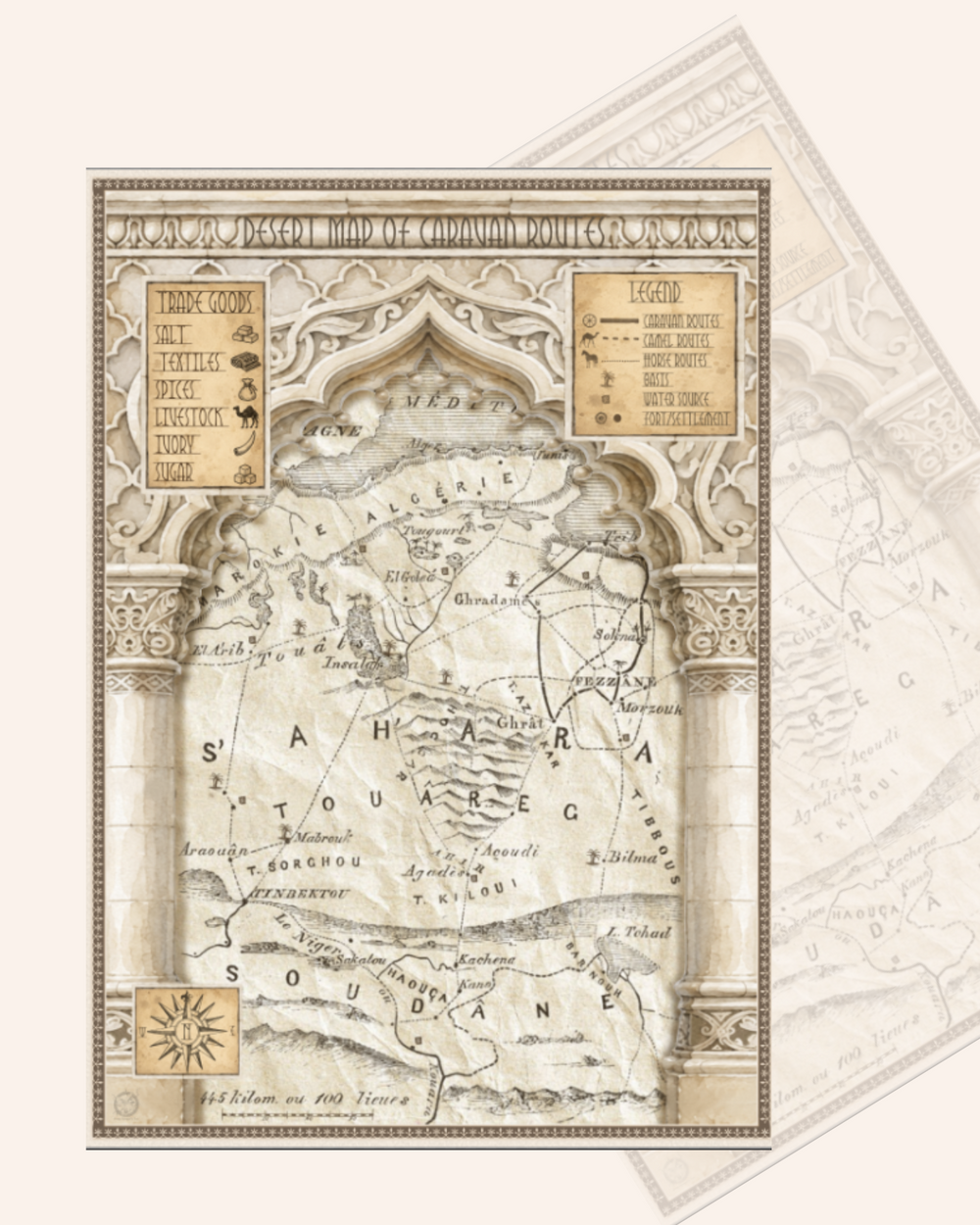 Desert Map (A3)