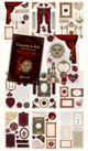 Victorian in Red Sticker Book