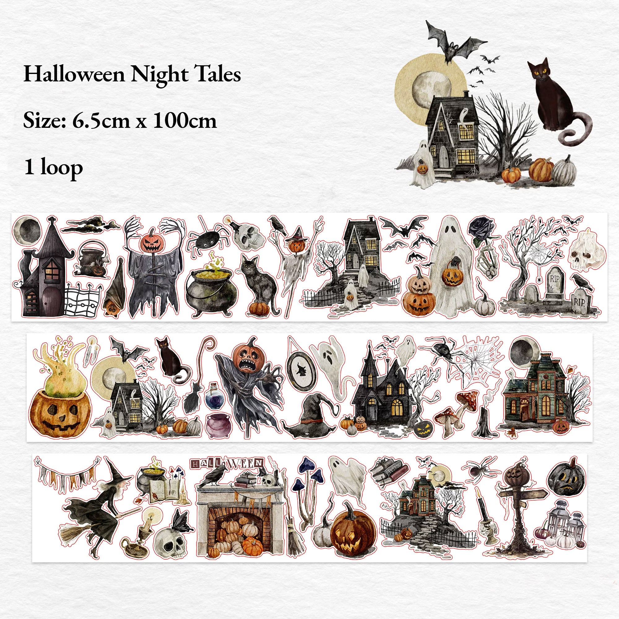 Halloween Night Tales Tape Loop