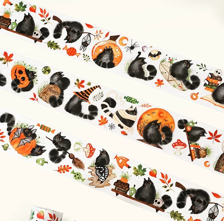 Halloween Cat Tape Loop