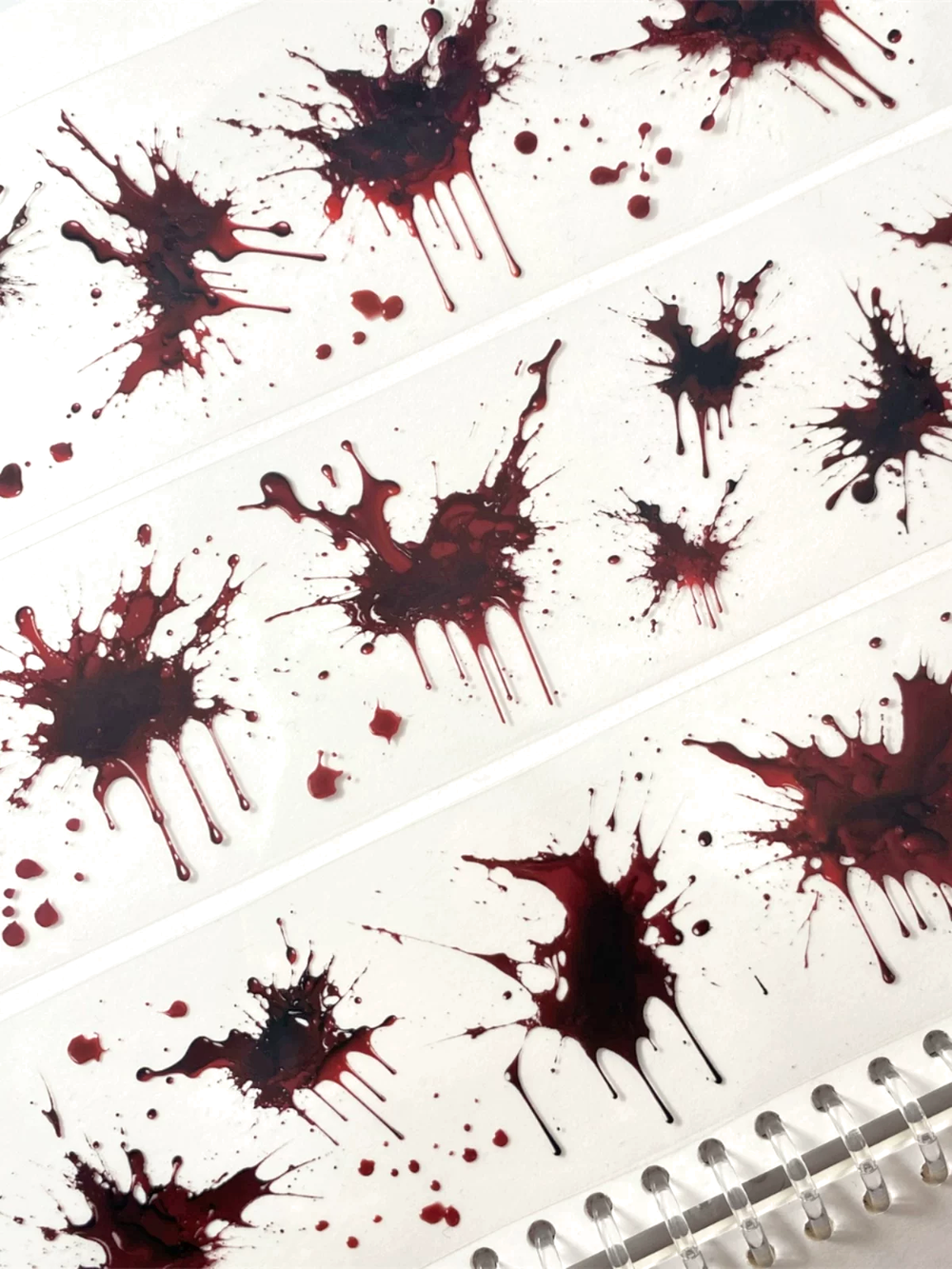 Blood Splatter PET Tape