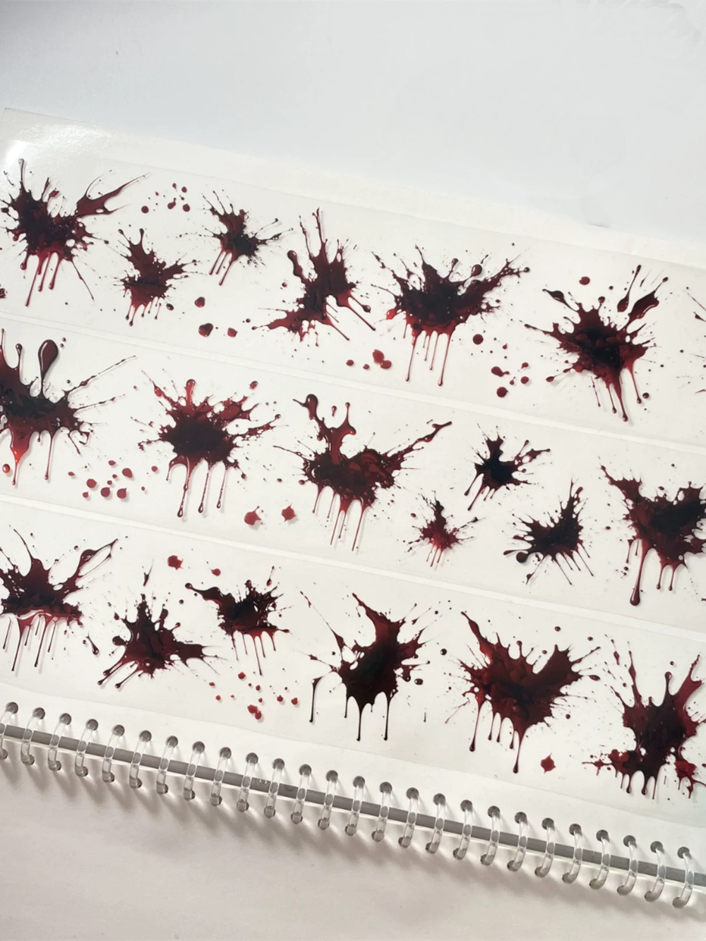 Blood Splatter PET Tape