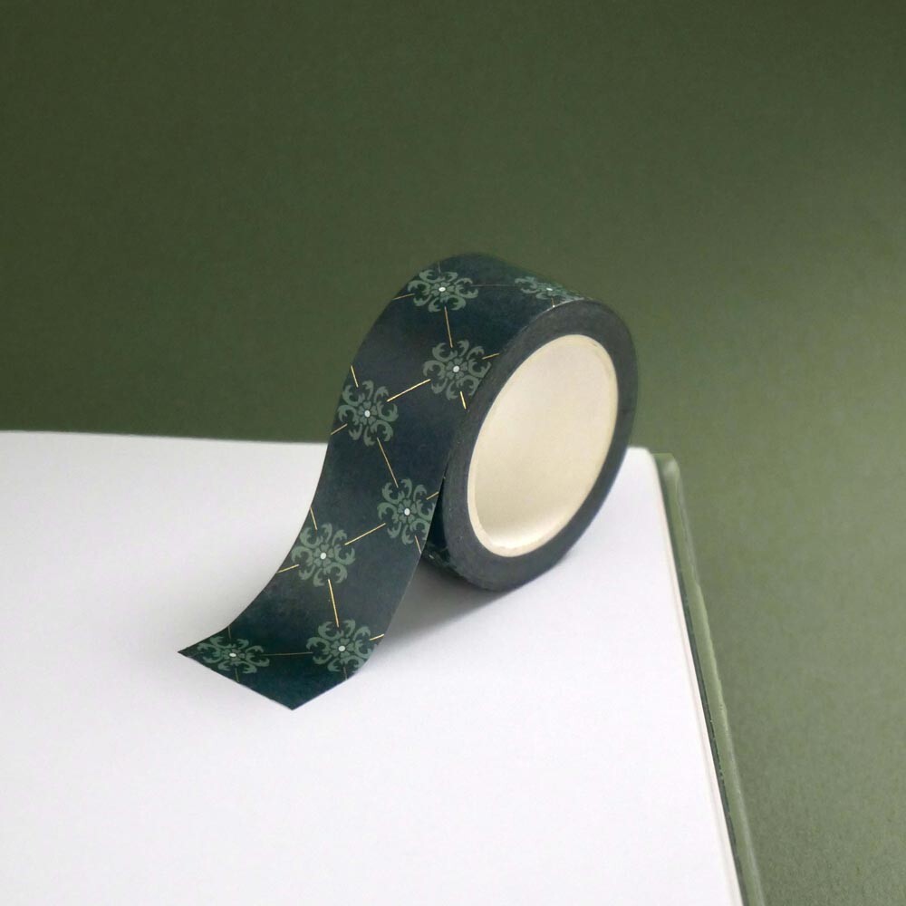 Ornate Washi Tape - Sage