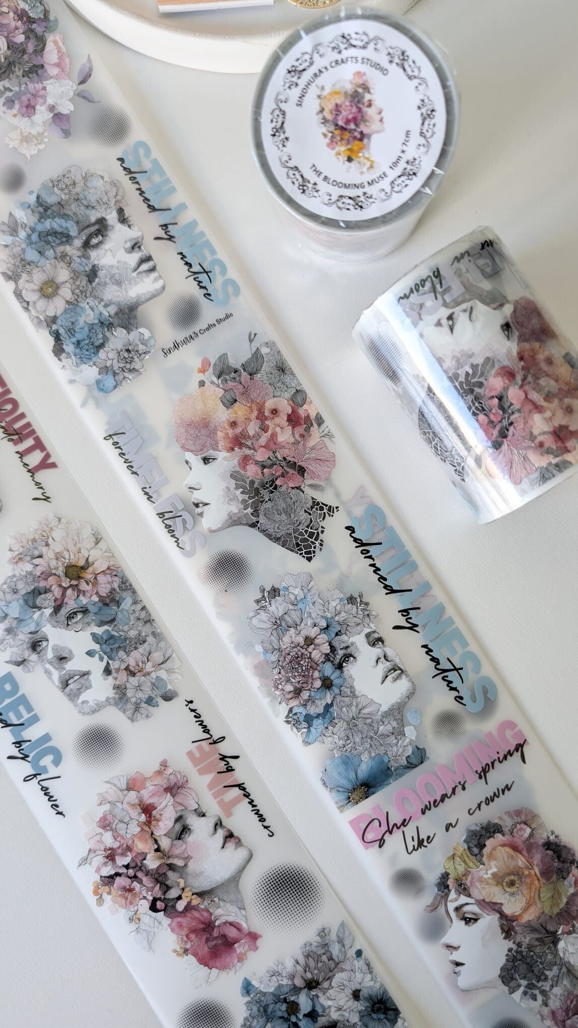 The Blooming Muse Tape Loop - detail 3