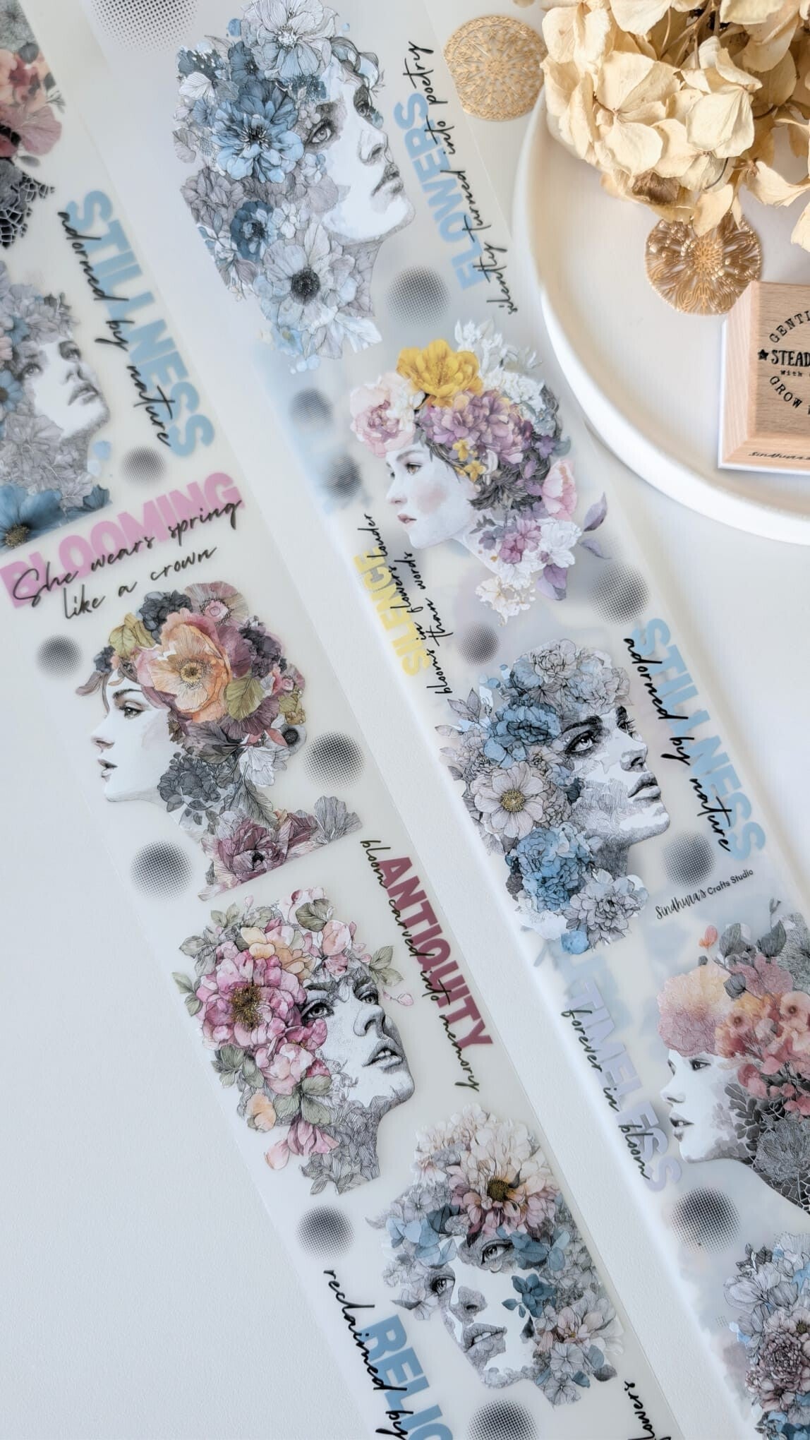The Blooming Muse Tape Loop - detail 4