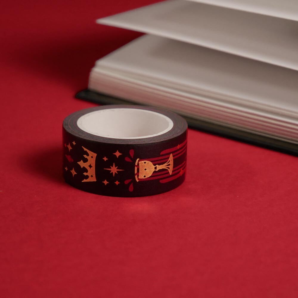 Prophecy Foretold Washi Tape - Black - 3