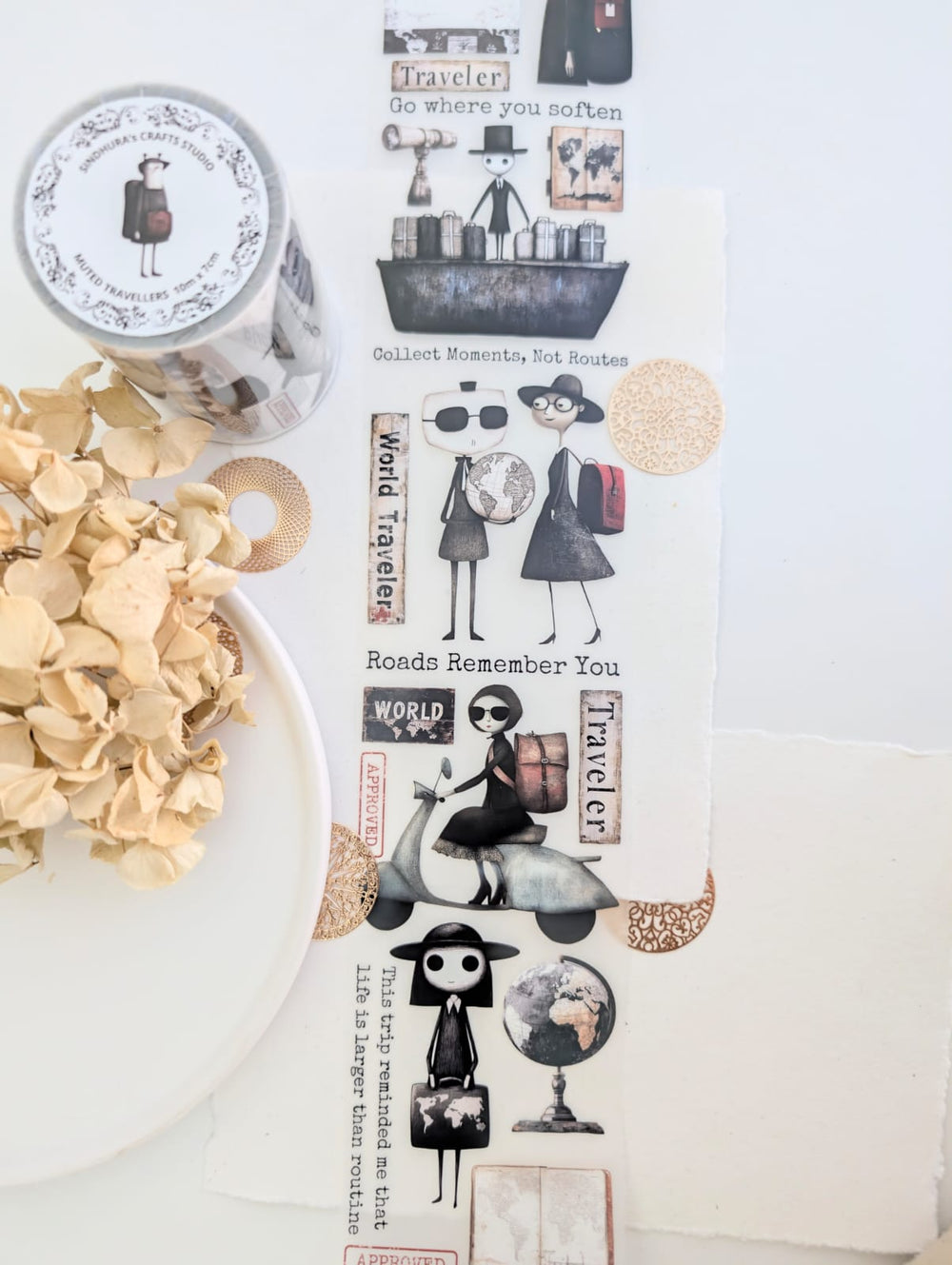 Muted Travelers Tape Loop