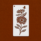 Wild Daisy Stencil