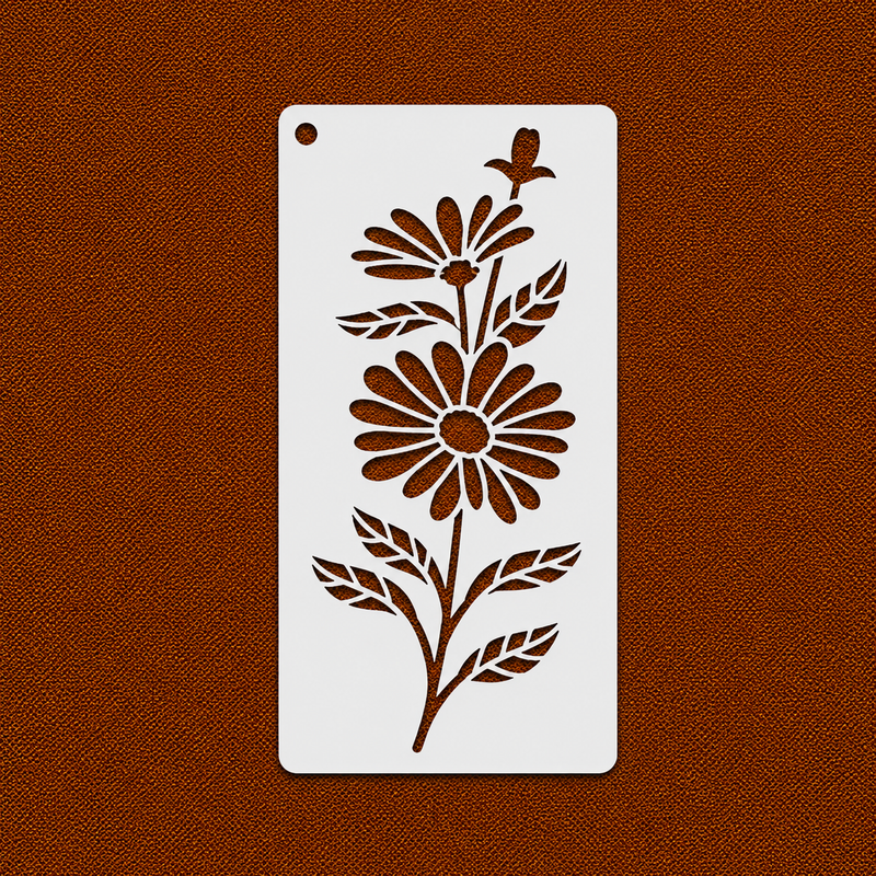 Wild Daisy Stencil