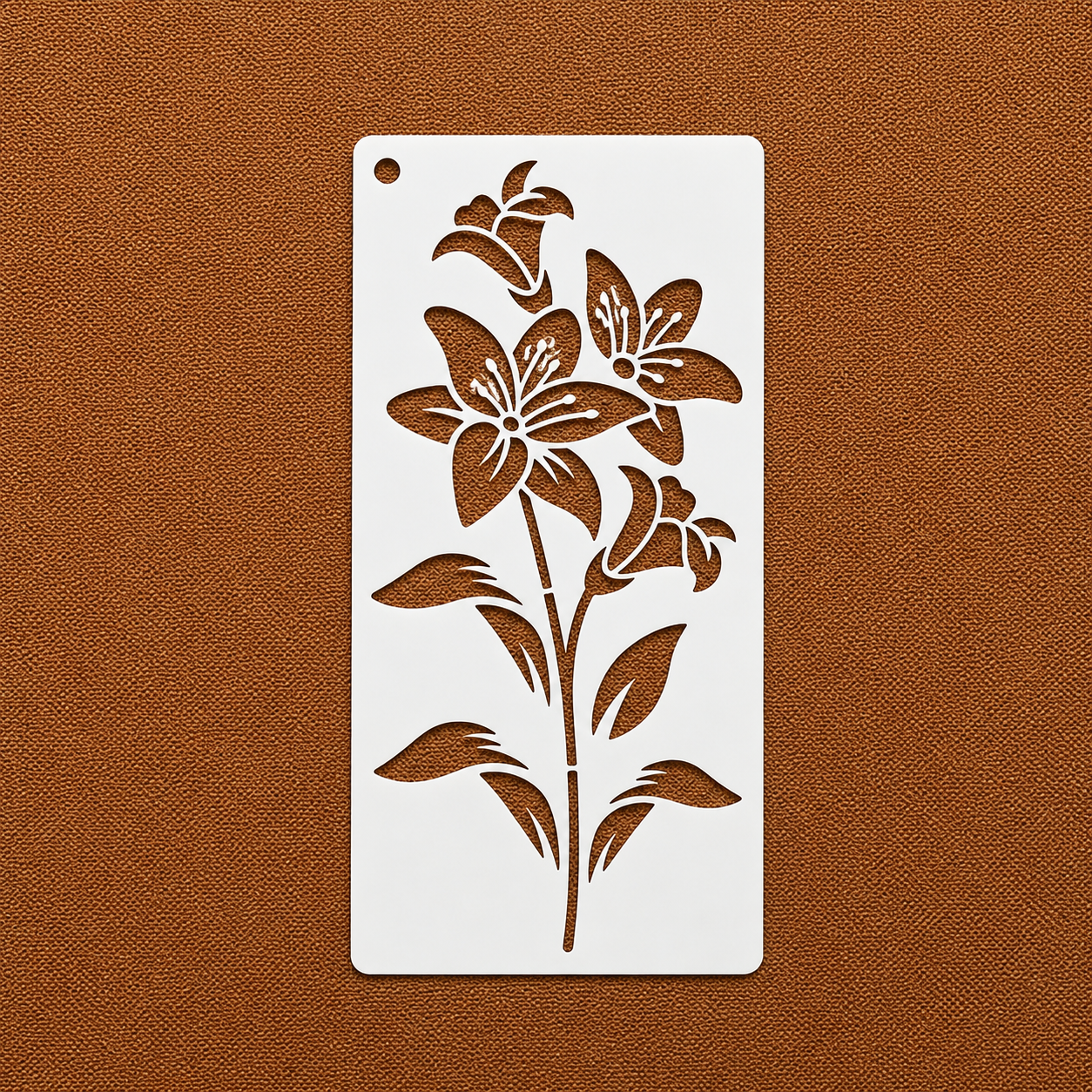 Wild Lily Stencil