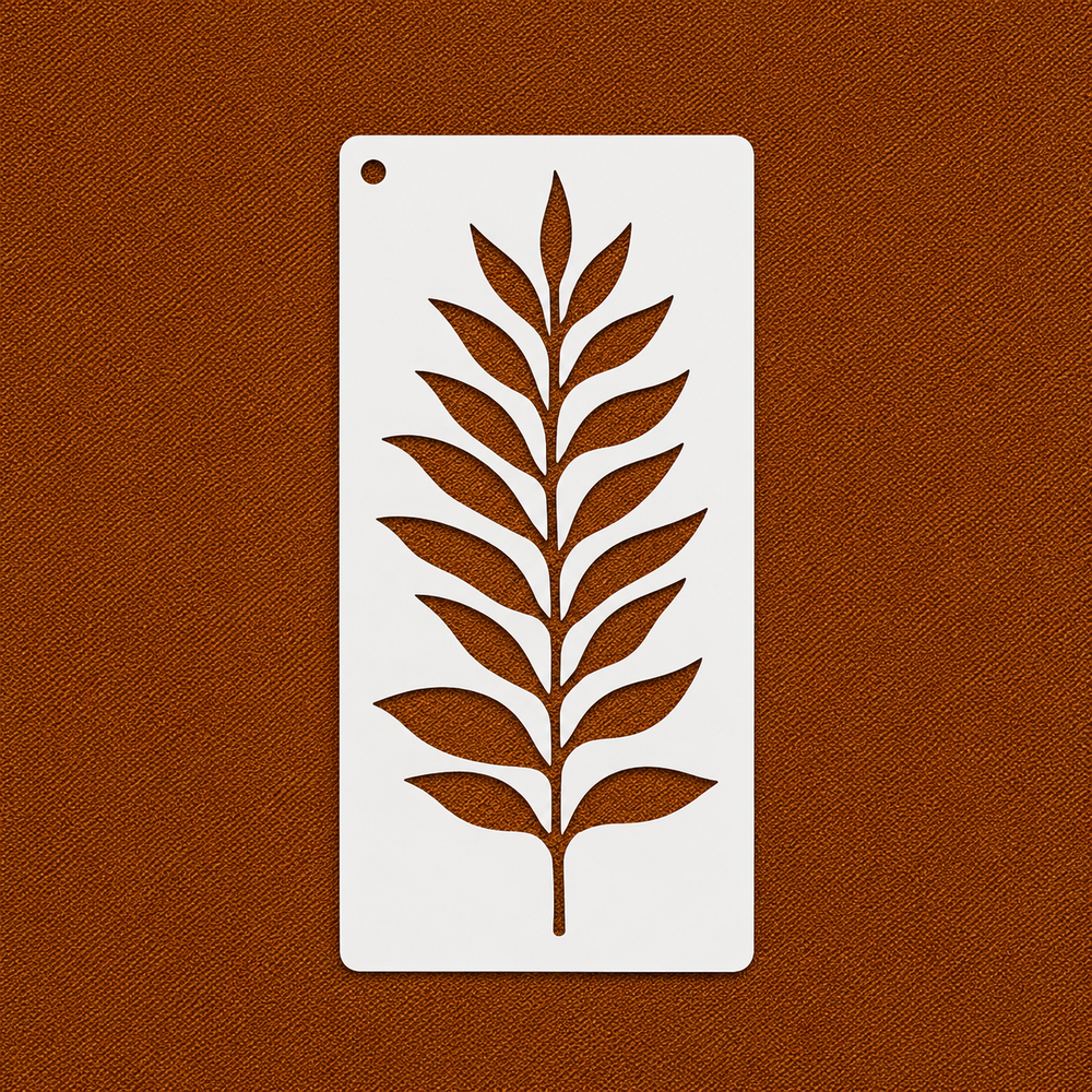 Willow Leaf Stencil