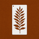 Willow Leaf Stencil