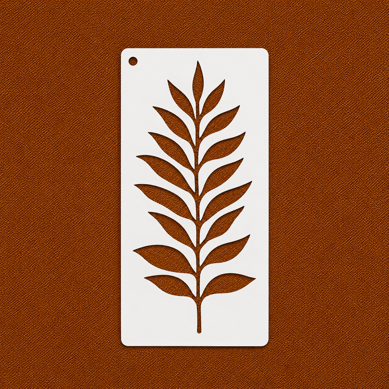 Willow Leaf Stencil