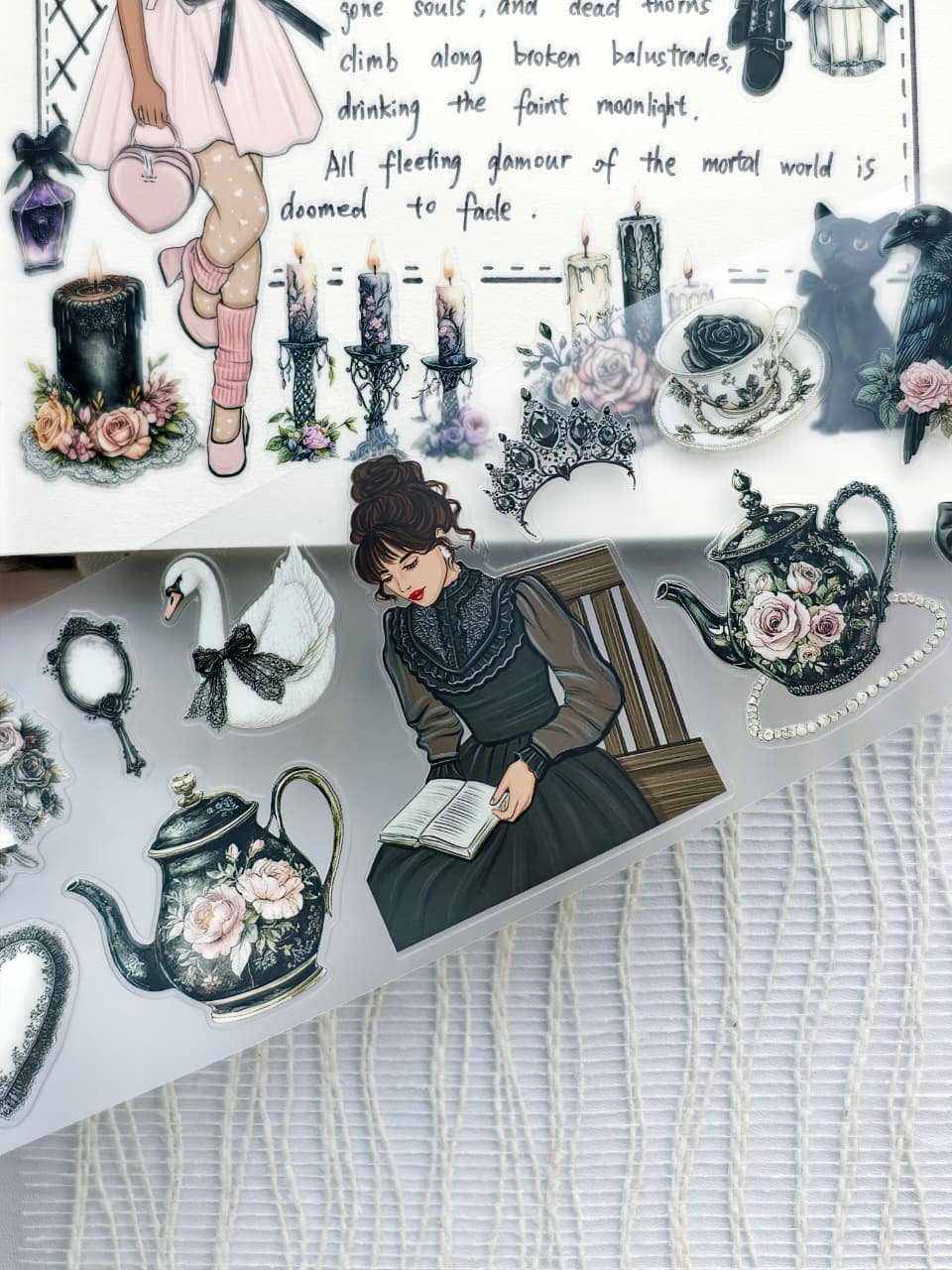Gothic Coquette Pre-cut PET Tape [3.O]