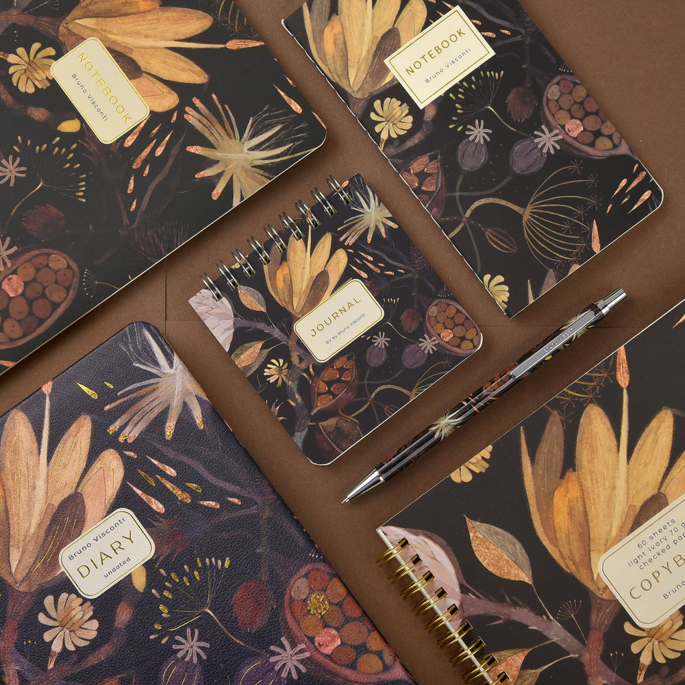 Pocket Art Journal  - Night Flowers
