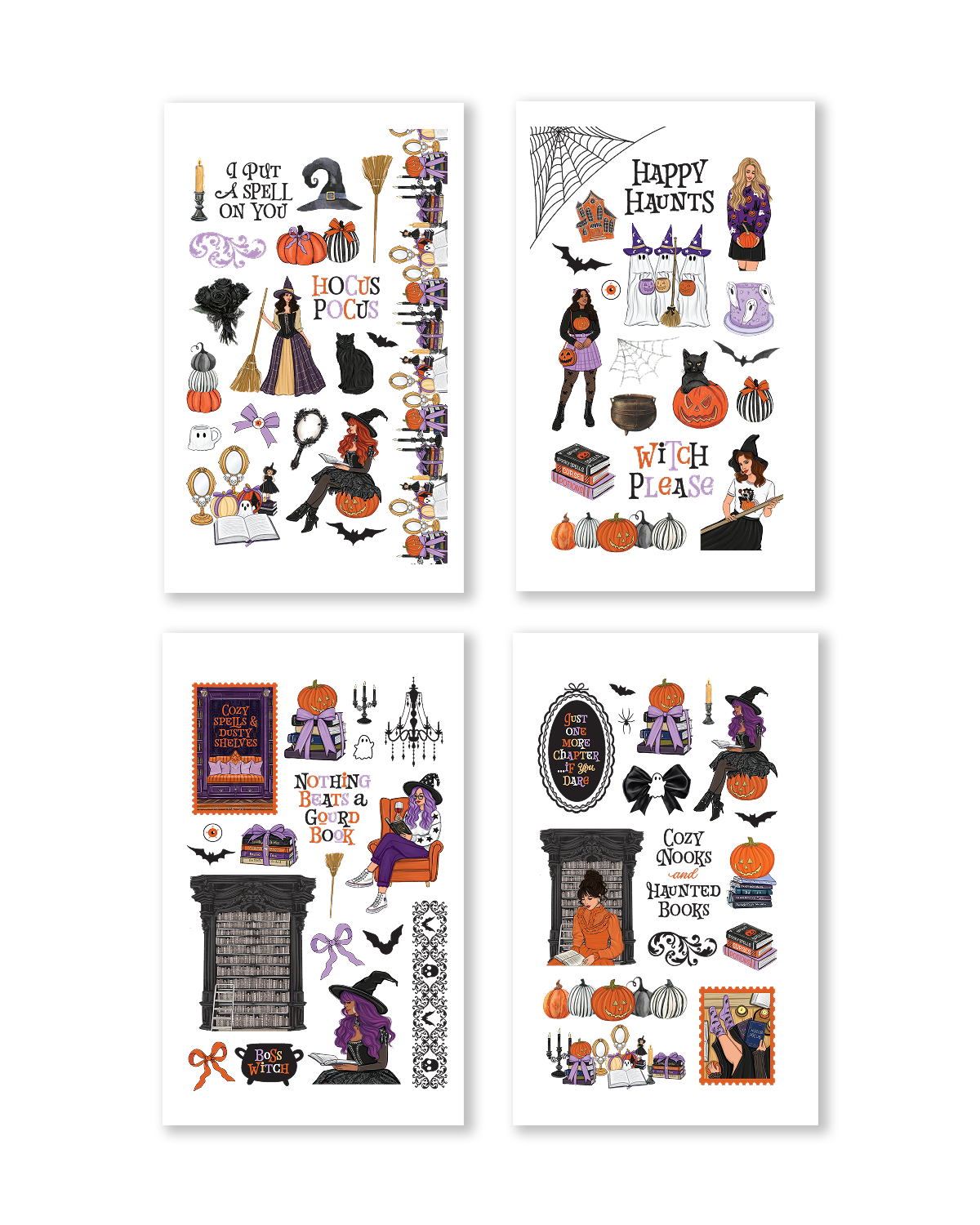 Happy Haunts Sticker Book