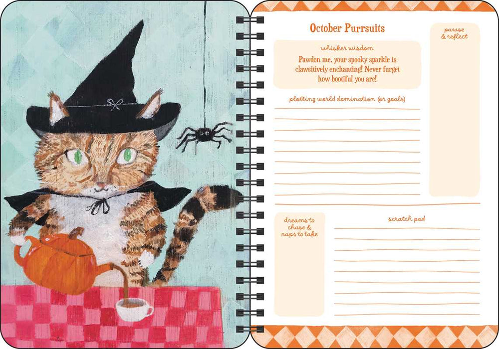 Diary of a Domestic Cat 2027 Monthly/Weekly Planner