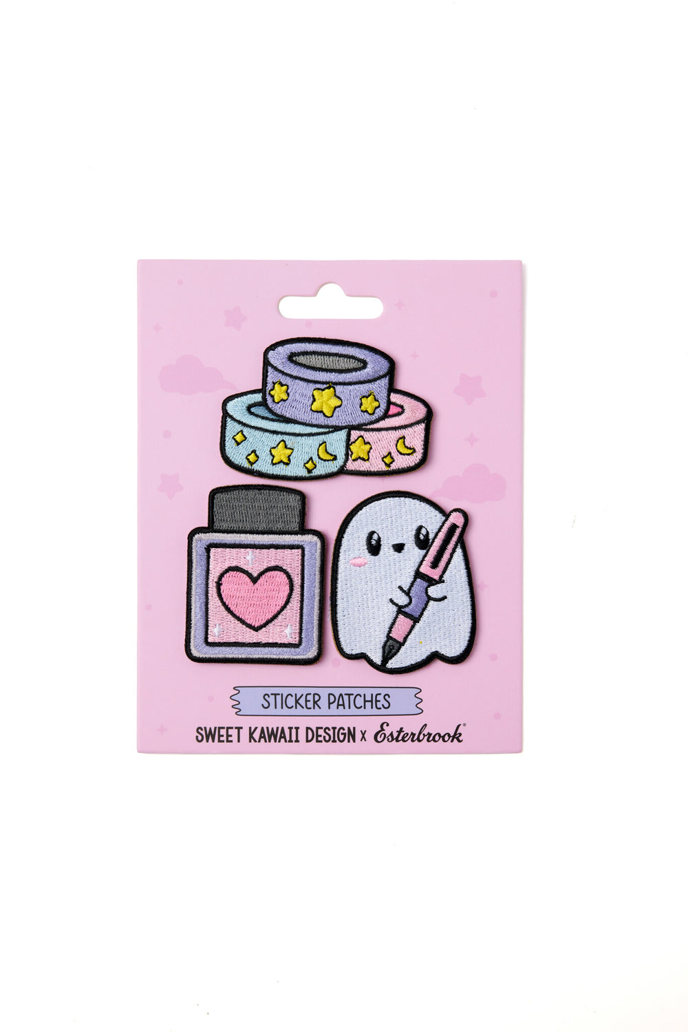 Pastel Halloween 3-piece patch set