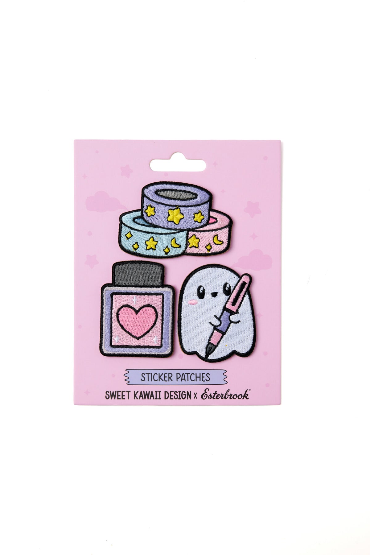 Pastel Halloween 3-piece patch set