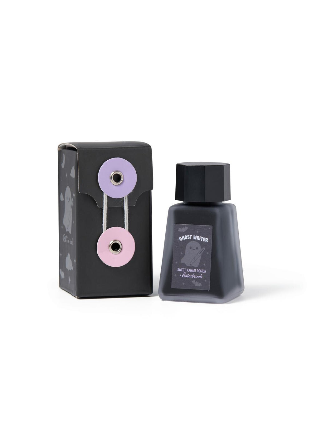 Ghost Writer ink bottle with its box