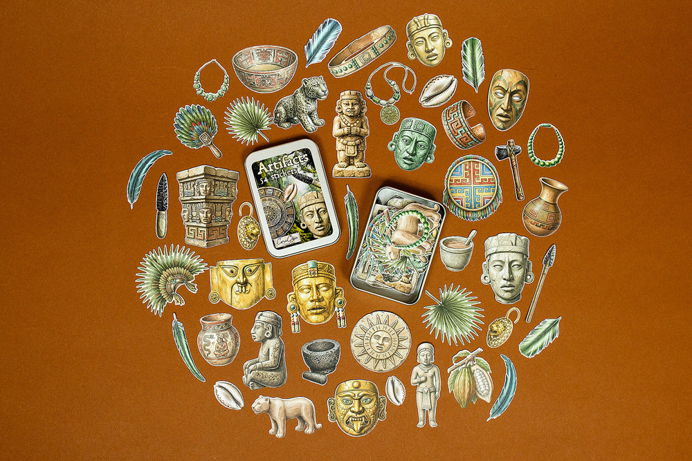 Artifacts Sticker Tin Box