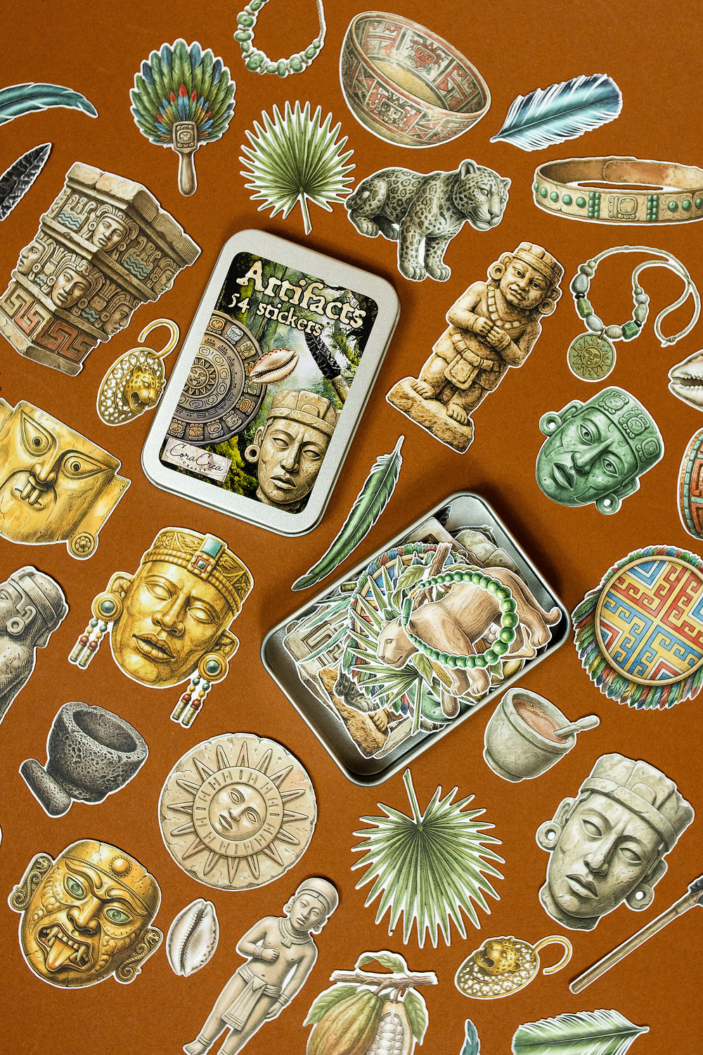 Artifacts Sticker Tin Box
