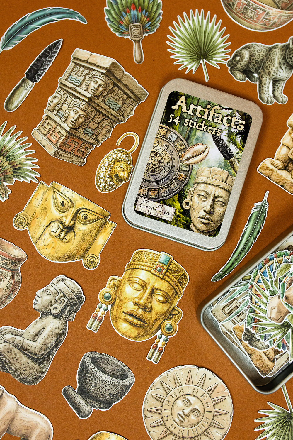 Artifacts Sticker Tin Box