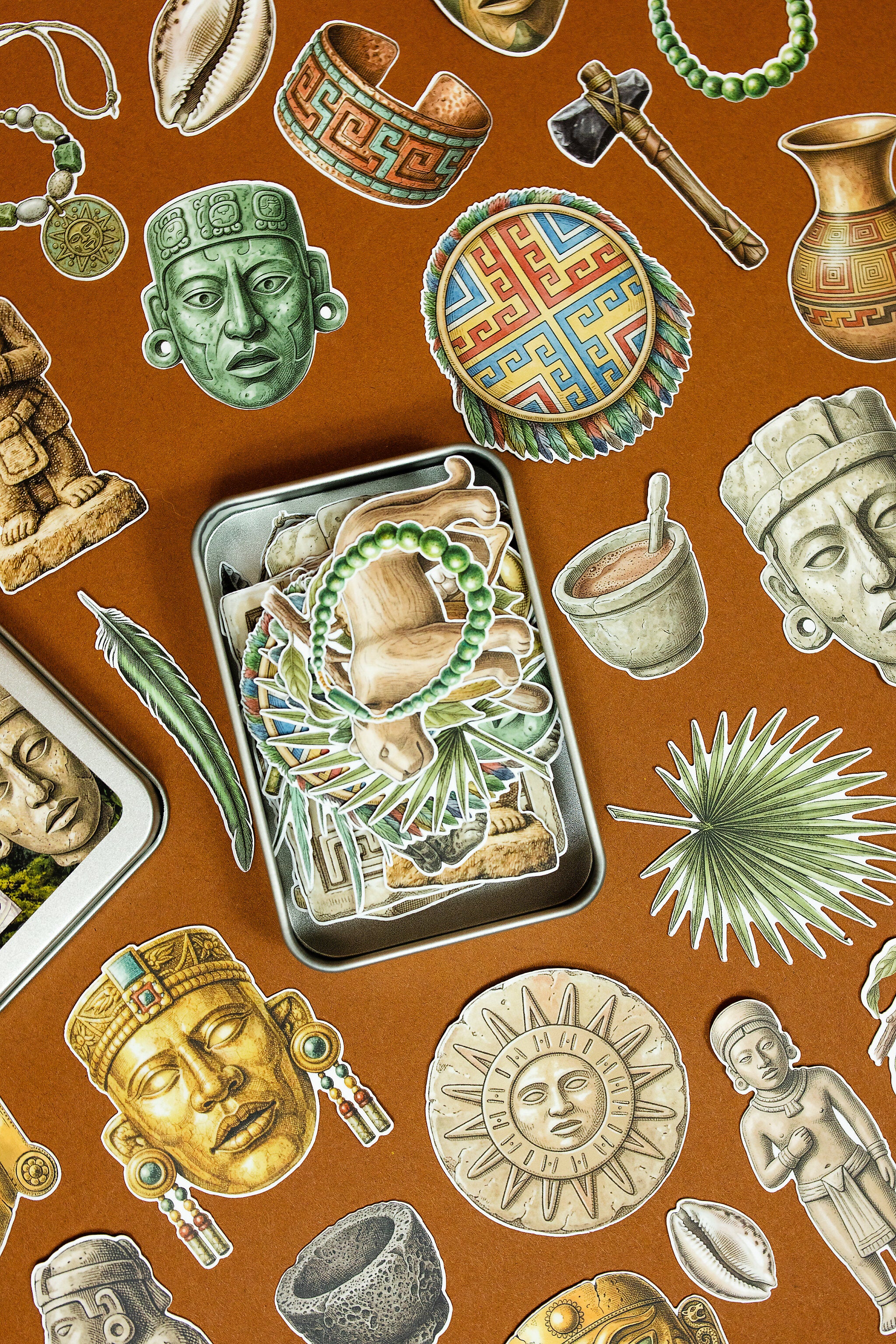 Artifacts Sticker Tin Box