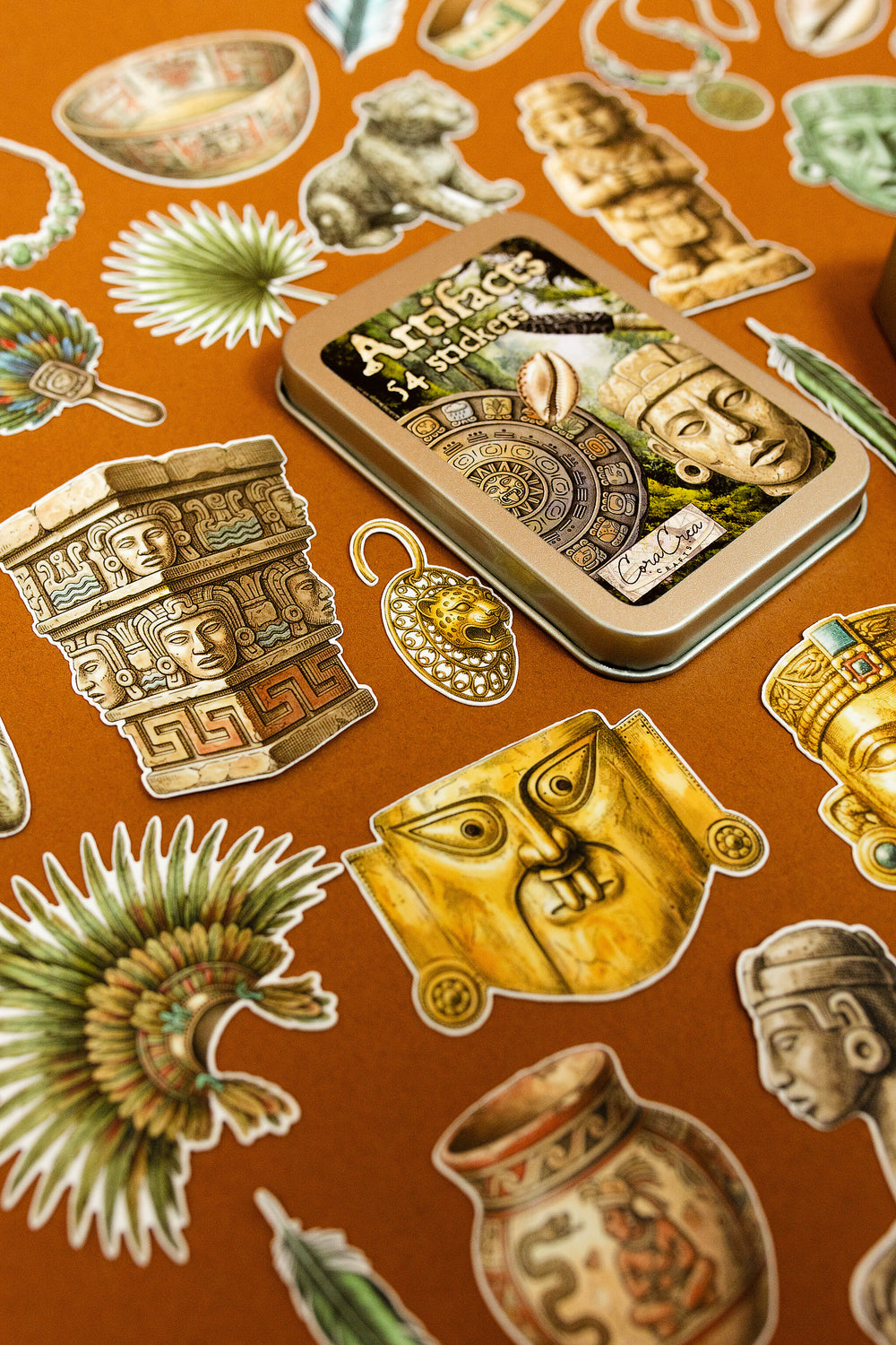 Artifacts Sticker Tin Box