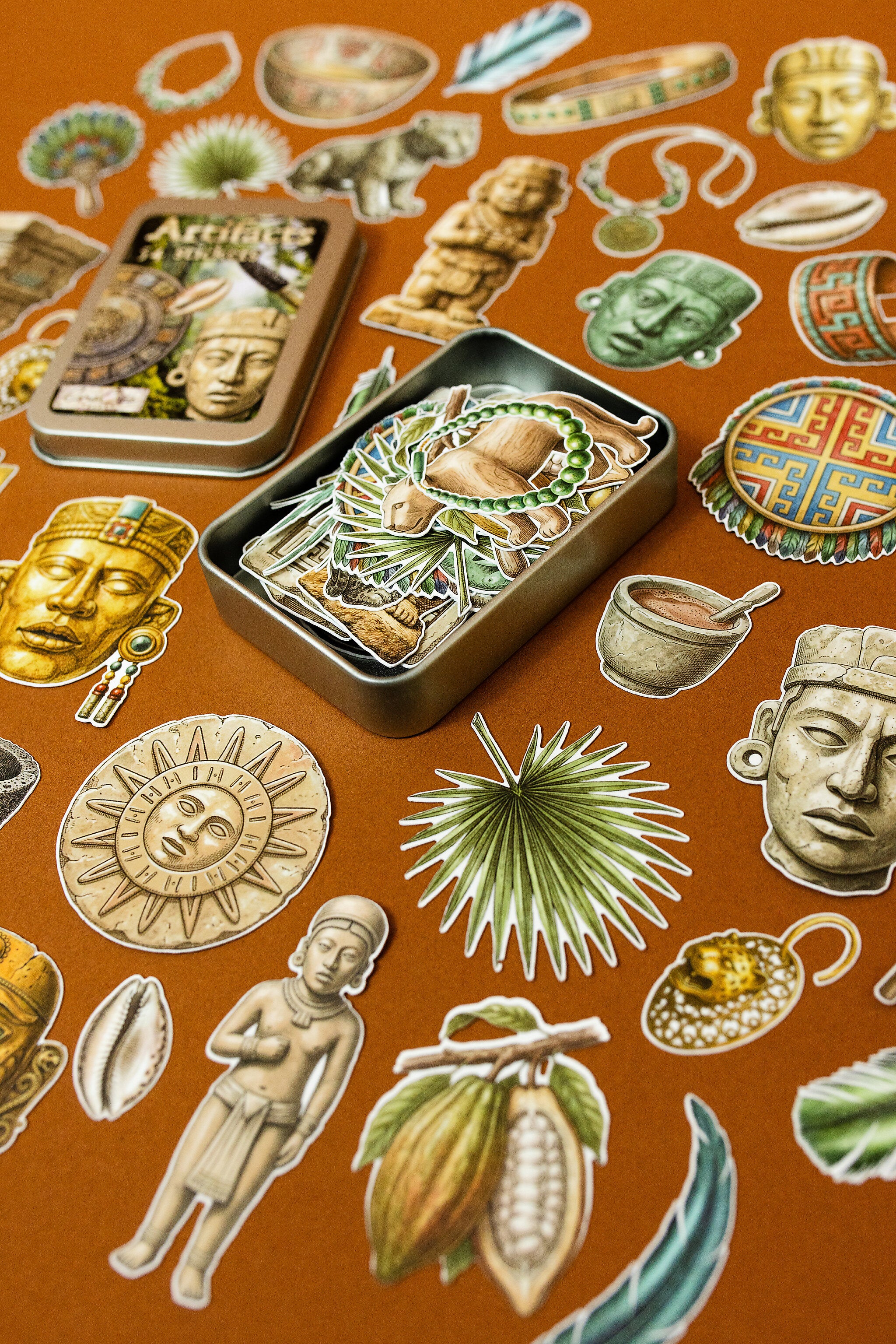Artifacts Sticker Tin Box