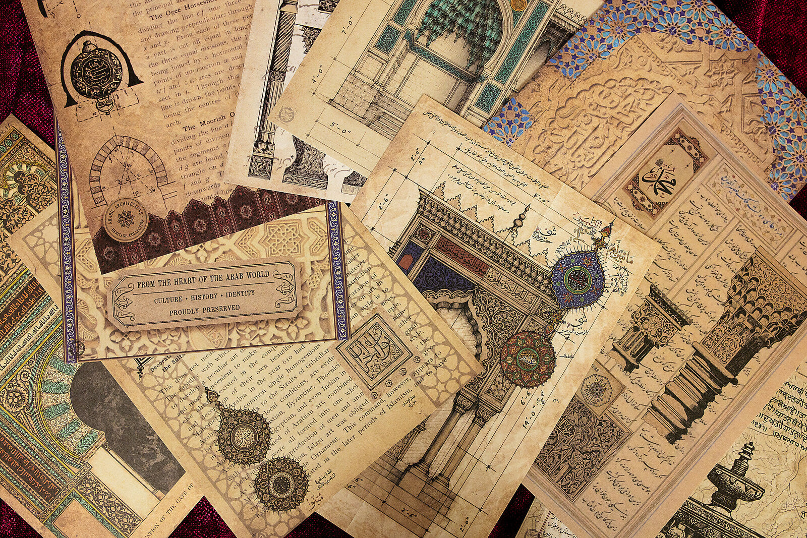 Arabian Manuscript Paper Set (A5)
