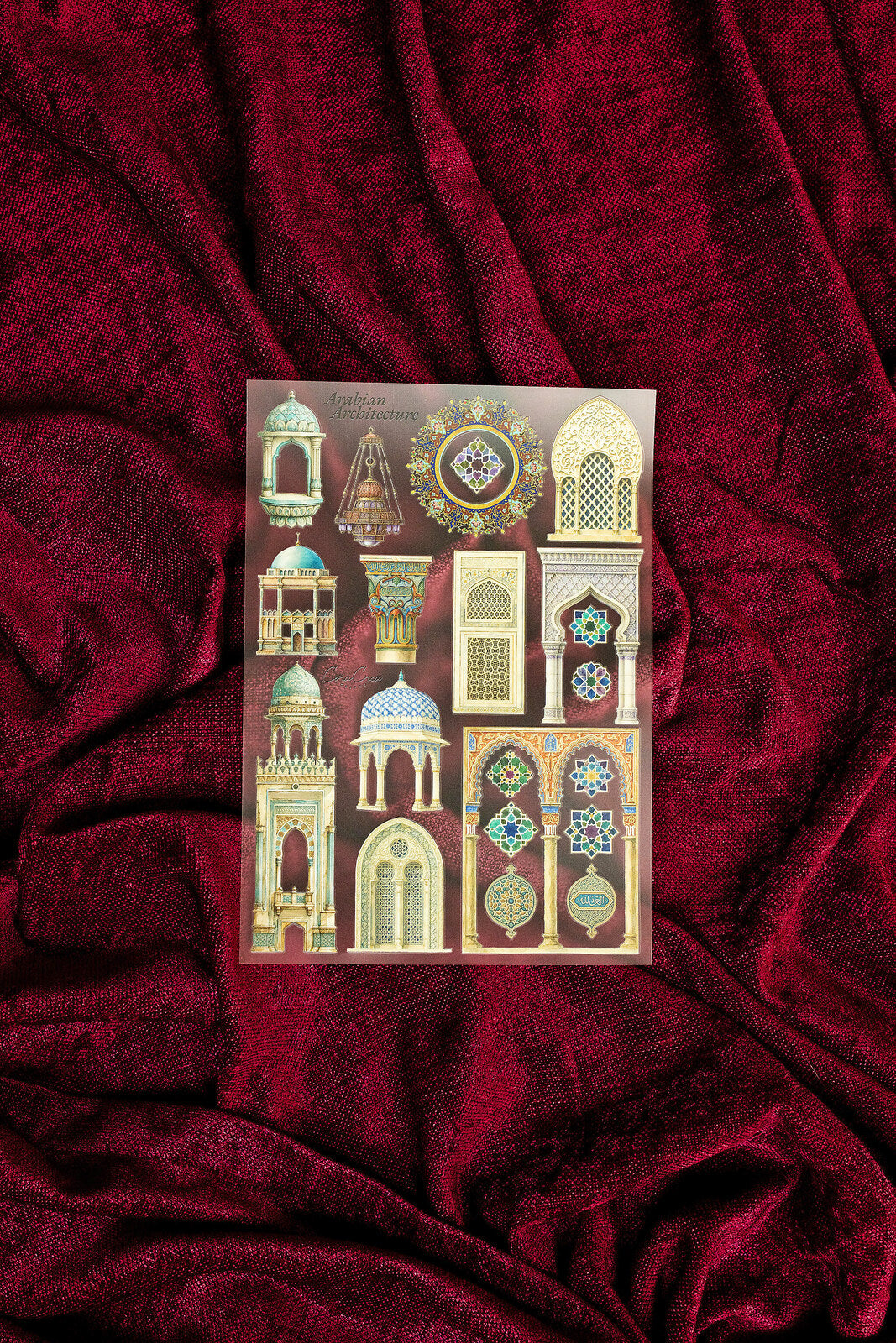 Arabian Architecture Sticker Sheet