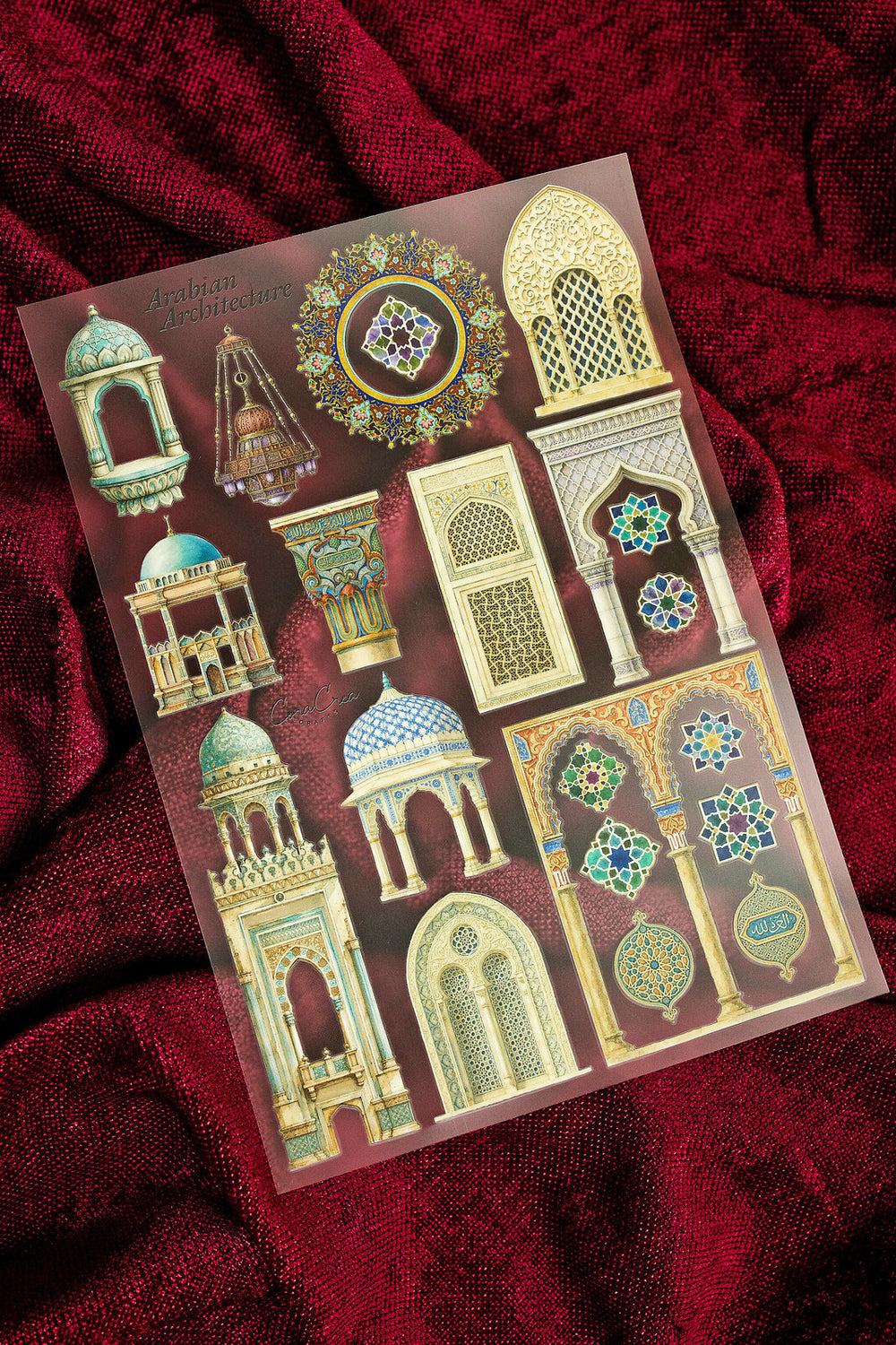 Arabian Architecture Sticker Sheet