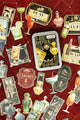 Art Deco Vintage Archive Tin Box Stickers