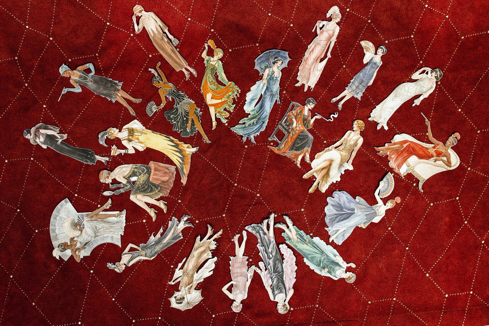 Women in Art Deco Sticker Pack