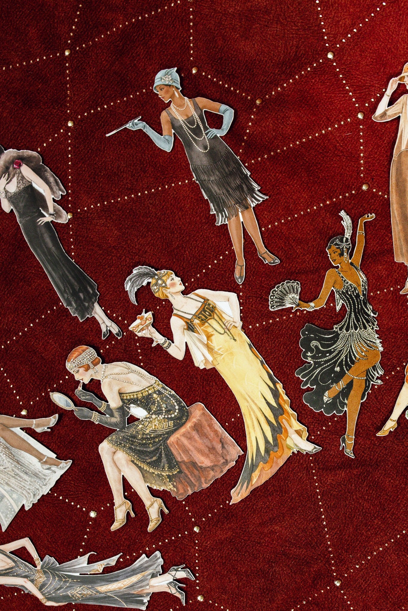Women in Art Deco Sticker Pack