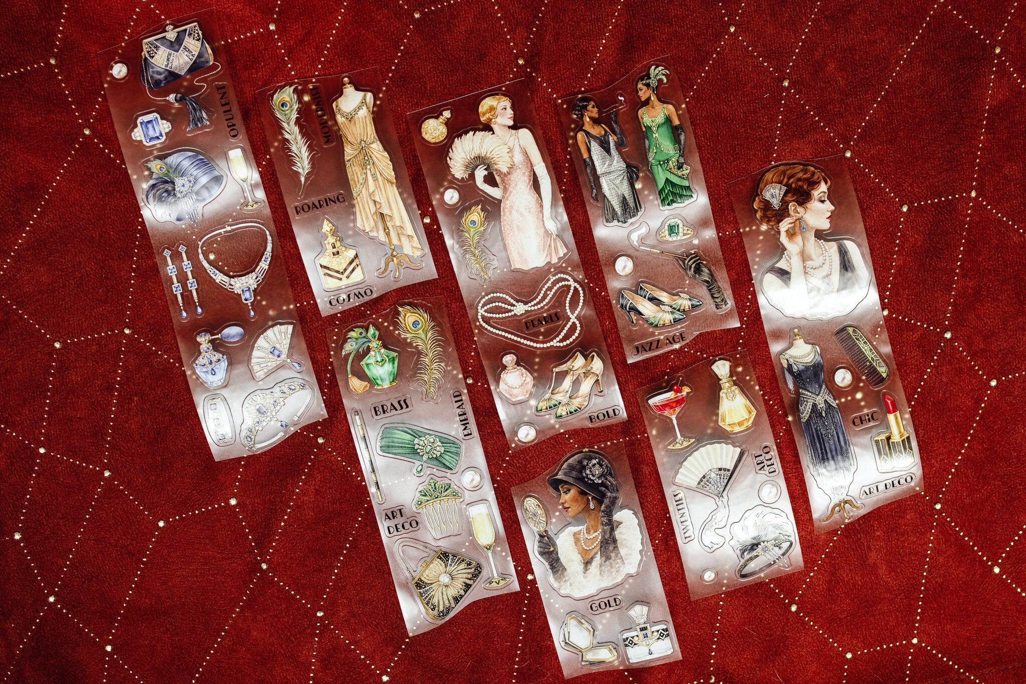 Art Deco Accessory Transparent Tape