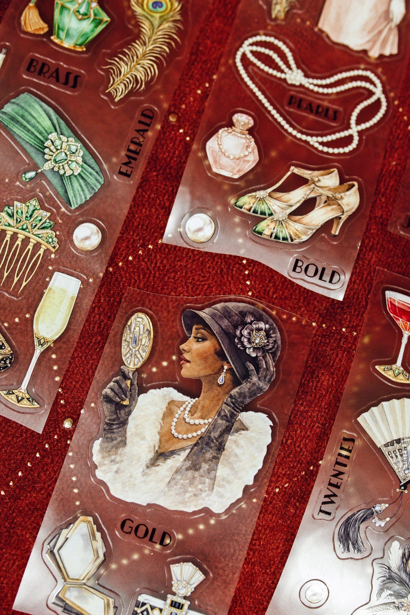 Art Deco Accessory Transparent Tape