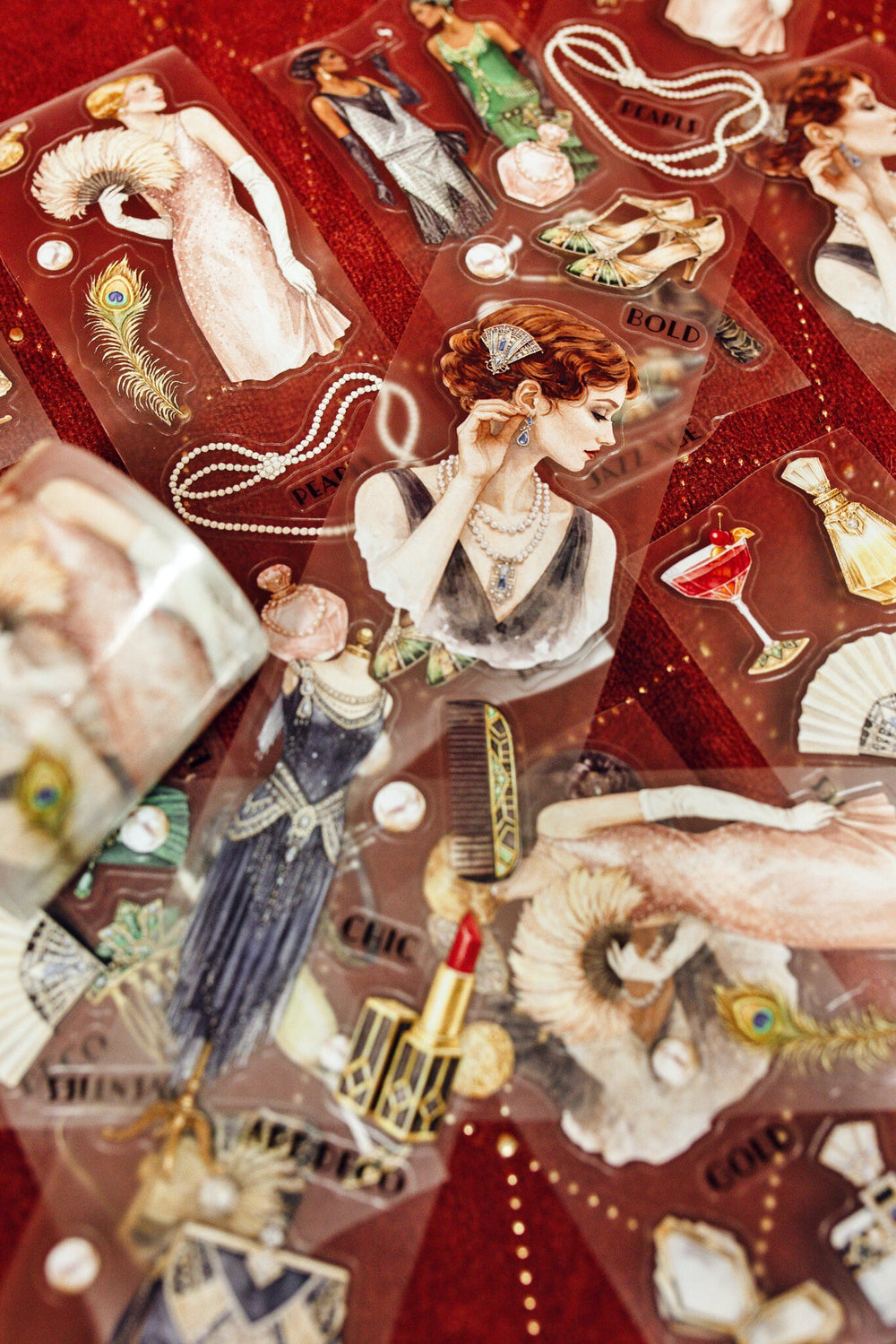 Art Deco Accessory Transparent Tape