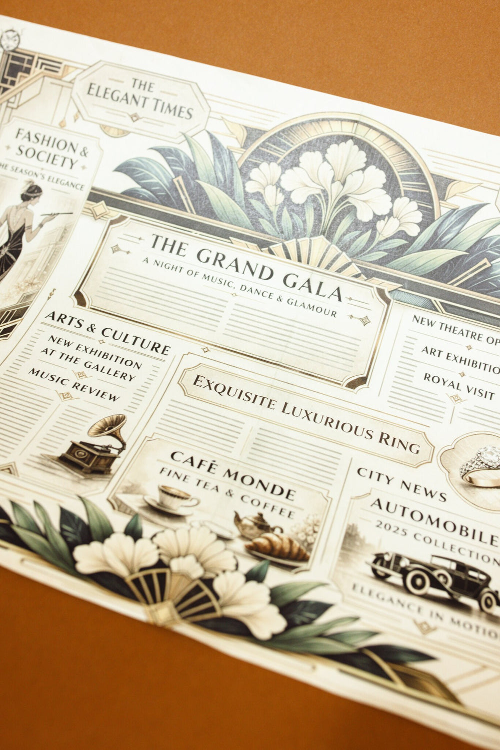 Art Deco Newspapers