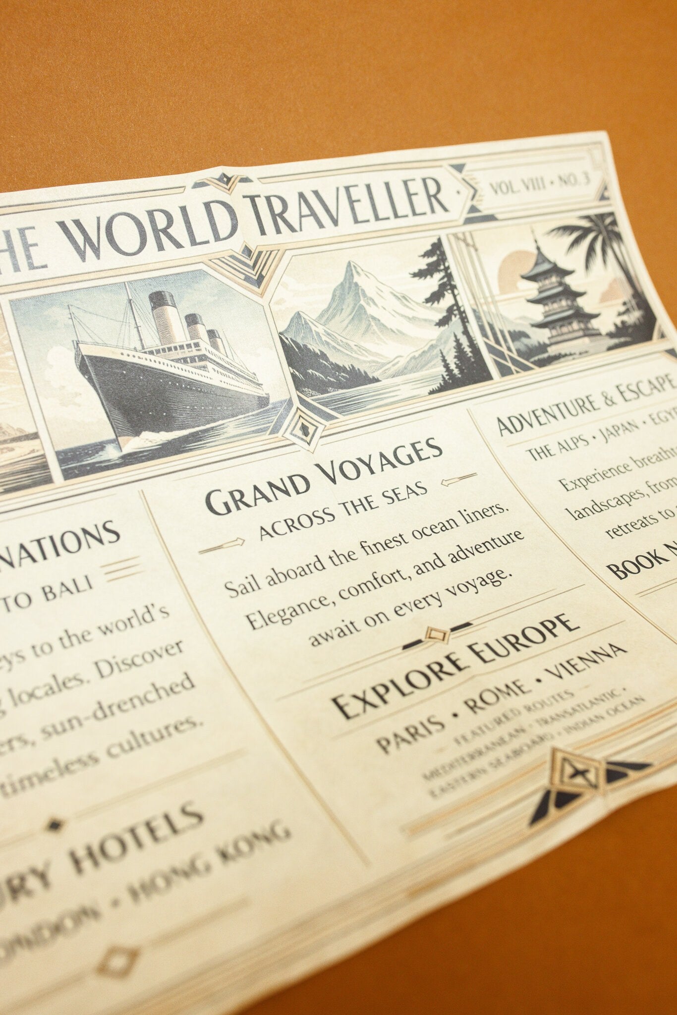 Art Deco Newspapers