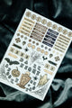 Halloween Letters Sticker Sheet